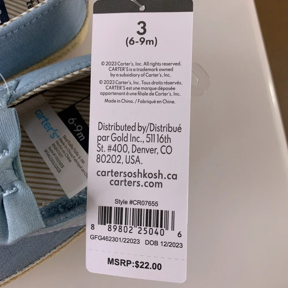 Carters sold as